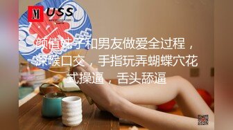 颜值妹子和男友做爱全过程，深喉口交，手指玩弄蝴蝶穴花式操逼，舌头舔逼