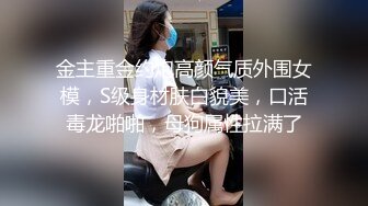 性感身材牛仔裤萌妹子