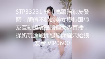 STP33231 穿上高跟陪狼友發騷，顏值不錯的美女模特跟狼友互動撩騷聽指揮大秀直播，揉奶玩逼敞開腿掰開騷穴給狼友看 VIP0600